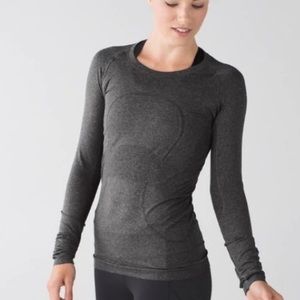 Lululemon Swiftly Tech Long Sleeve - Heathered Grey